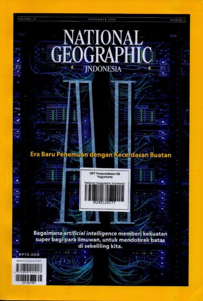 National Geographic Indonesia Vol 19 November 2024 Perpustakaan Isi